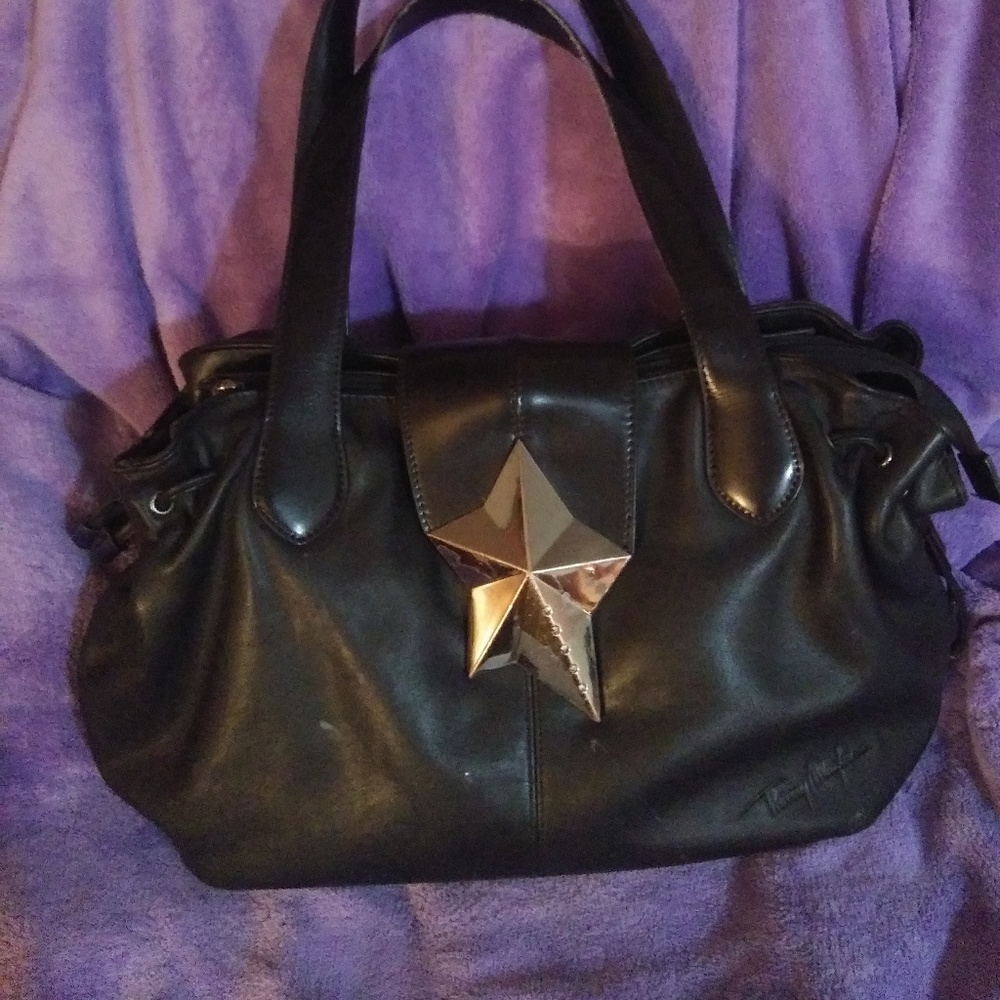 Authentic Thierry Mugler leather bag